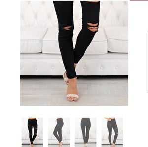 All I got kankan Jean's Size 3 fits like a 5